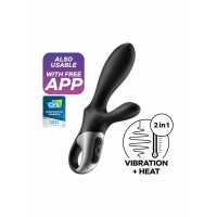 Универсальный смарт вибратор с подогревом Satisfyer Heat Climax + Универсальный смарт вибратор с подогревом Satisfyer Heat Climax +