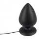 Анальная пробка Black Velvets Vibrating Plug Silicone