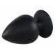 Анальная пробка Black Velvets Vibrating Plug Silicone