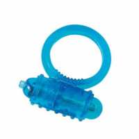 Эрекционное кольцо - Silicone Soft Cock Ring Vibro, lavender