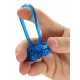 Эрекционное кольцо - Silicone Soft Cock-Ring blue m. Vibr.