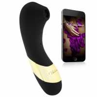 Клиторный стимулятор Amor Vibratissimo Secret Kiss+ Licker, чёрный