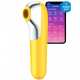 Смарт вибратор и вакуумный стимулятор 2-в-1 Satisfyer Dual Love Yellow