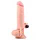 купить Удлиняющая насадка на пенис - Pleasure Extender Sleeve Vibro Flesh 17 Удлиняющая насадка на пенис - Pleasure Extender Sleeve Vibro Flesh 17