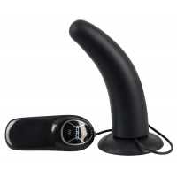 Вибратор для точки G Black Vibe Silicone, черный