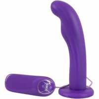 Вибратор для точки G Purple Vibe Silicone, фиолетовый