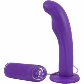 Вибратор для точки G Purple Vibe Silicone, фиолетовый