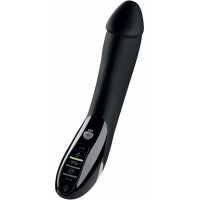 Вибратор с электростимуляцией Mystim Tickling Truman eStim Black