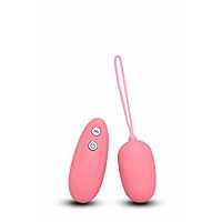 Виброяйцо Ultra Seven Remote Control Egg, розовое