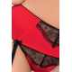 Комплект Белья BRIDA SET WITH OPEN BRA red Passion