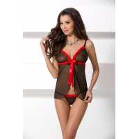 Пеньюар LUIZA CHEMISE black Passion